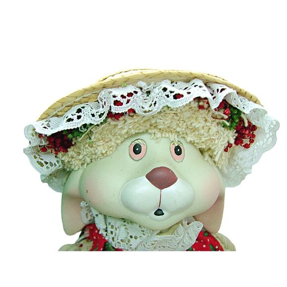 House Of Lloyd Christmas Around the World Flossie Christmas Rabbit Figurine 9" - Picture 3 of 11